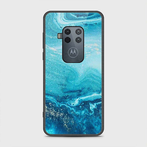 Motorola Moto One Zoom Cover- Mystic Marble Series - HQ Premium Shine Durable Shatterproof Case