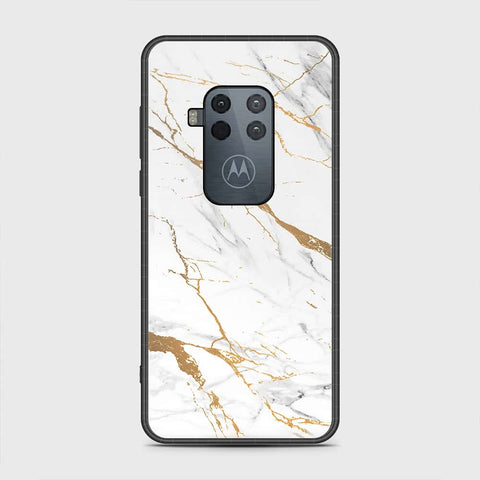 Motorola Moto One Zoom Cover- Mystic Marble Series - HQ Premium Shine Durable Shatterproof Case