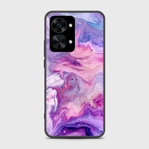 OnePlus Nord 2T - Colorful Marble Series - HQ Premium Shine Durable Shatterproof Case