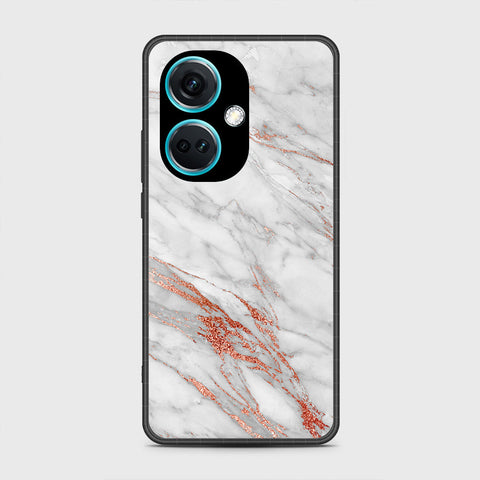 OnePlus Nord CE3 - White Marble Series - HQ Premium Shine Durable Shatterproof Case