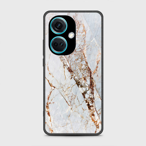 OnePlus Nord CE3 - White Marble Series - HQ Premium Shine Durable Shatterproof Case