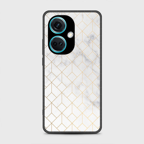 OnePlus Nord CE3 - White Marble Series 2 - HQ Premium Shine Durable Shatterproof Case