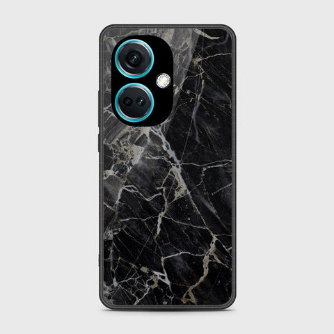 OnePlus Nord CE3 - Black Marble Series - HQ Premium Shine Durable Shatterproof Case