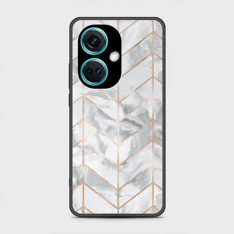 OnePlus Nord CE3 - White Marble Series 2 - HQ Premium Shine Durable Shatterproof Case