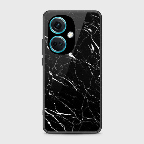 OnePlus Nord CE3 - Black Marble Series - HQ Premium Shine Durable Shatterproof Case