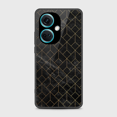 OnePlus Nord CE3 - Black Marble Series - HQ Premium Shine Durable Shatterproof Case