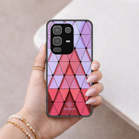 Infinix Note 50x Cover - Onation Pyramid Series - HQ Premium Shine Durable Shatterproof Case