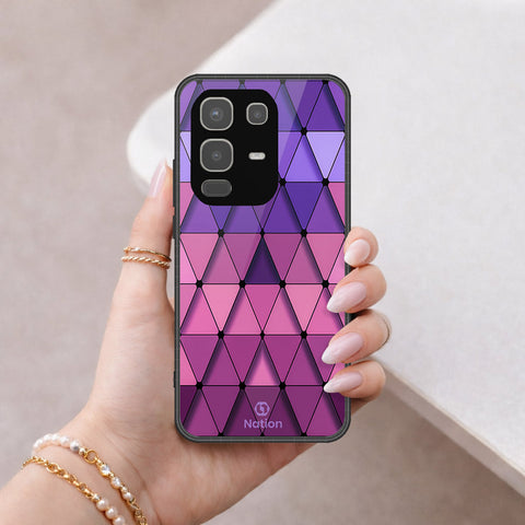 Infinix Note 50x Cover - Onation Pyramid Series - HQ Premium Shine Durable Shatterproof Case