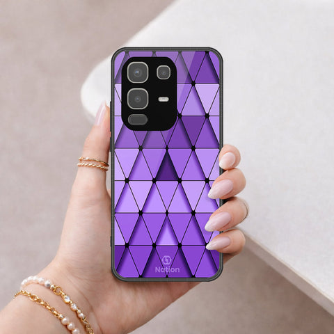 Infinix Note 50x Cover - Onation Pyramid Series - HQ Premium Shine Durable Shatterproof Case