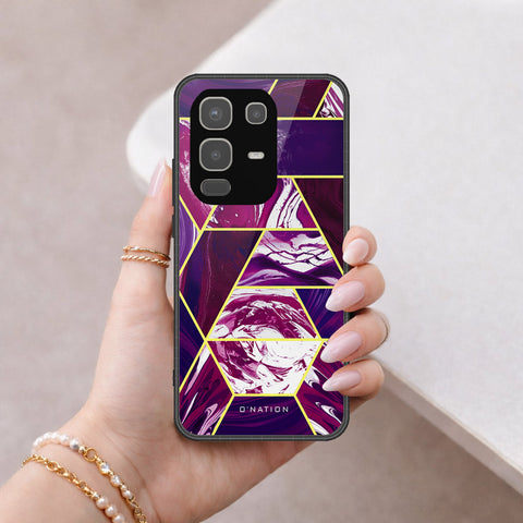 Infinix Note 50x Cover - O'Nation Shades of Marble Series - HQ Premium Shine Durable Shatterproof Case