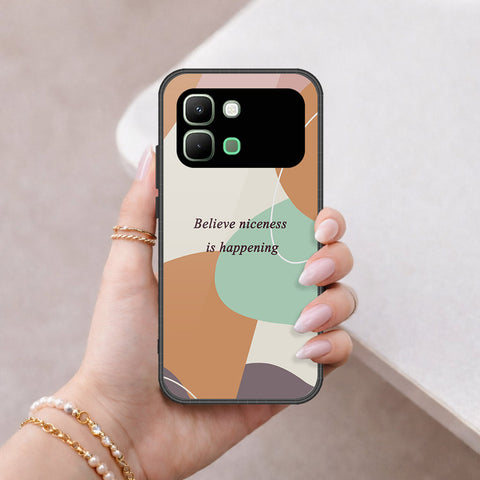 Infinix Note Edge Cover - Happy Series - HQ Premium Shine Durable Shatterproof Case