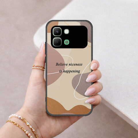 Infinix Note Edge Cover - Happy Series - HQ Premium Shine Durable Shatterproof Case