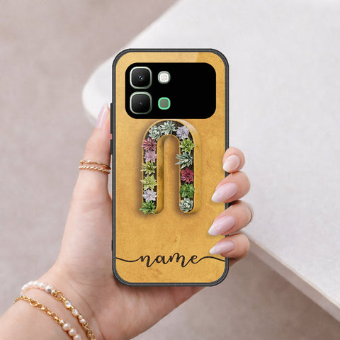 Infinix Note Edge Cover - Personalized Alphabet Series - HQ Premium Shine Durable Shatterproof Case