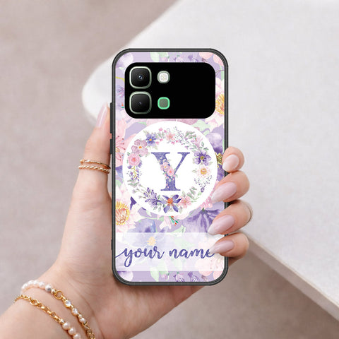 Infinix Note Edge Cover - Personalized Alphabet Series - HQ Premium Shine Durable Shatterproof Case