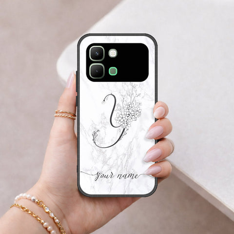 Infinix Note Edge Cover - Personalized Alphabet Series - HQ Premium Shine Durable Shatterproof Case