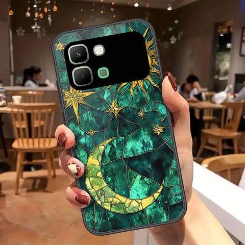 Infinix Note Edge Cover - Celestial Starry Universe Series - HQ Premium Shine Durable Shatterproof Case