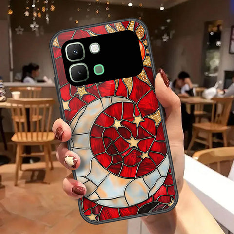Infinix Note Edge Cover - Celestial Starry Universe Series - HQ Premium Shine Durable Shatterproof Case