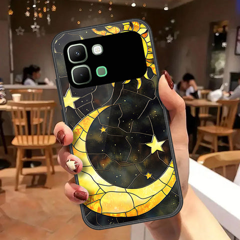 Infinix Note Edge Cover - Celestial Starry Universe Series - HQ Premium Shine Durable Shatterproof Case