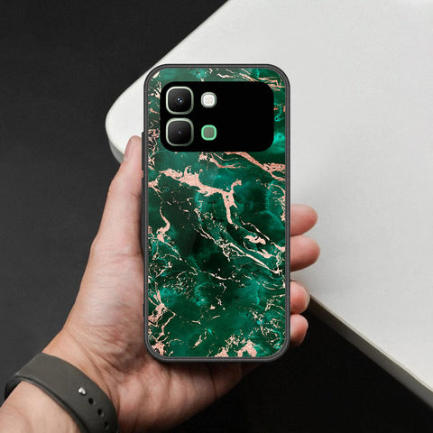 Infinix Note Edge Cover - Colorful Marble Series - HQ Premium Shine Durable Shatterproof Case