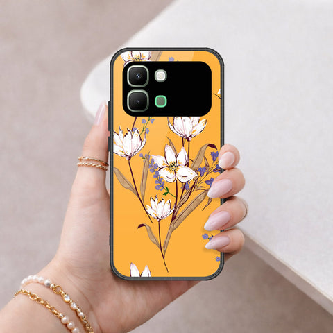 Infinix Note Edge Cover - Floral Series - HQ Premium Shine Durable Shatterproof Case