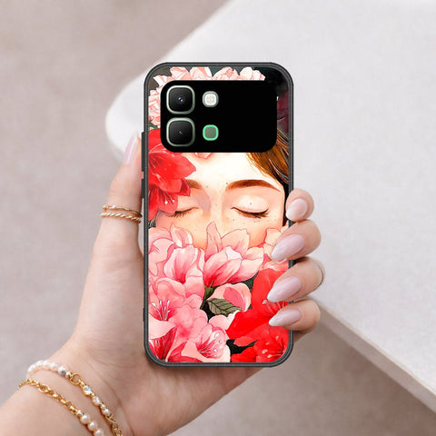 Infinix Note Edge Cover - Floral Series - HQ Premium Shine Durable Shatterproof Case
