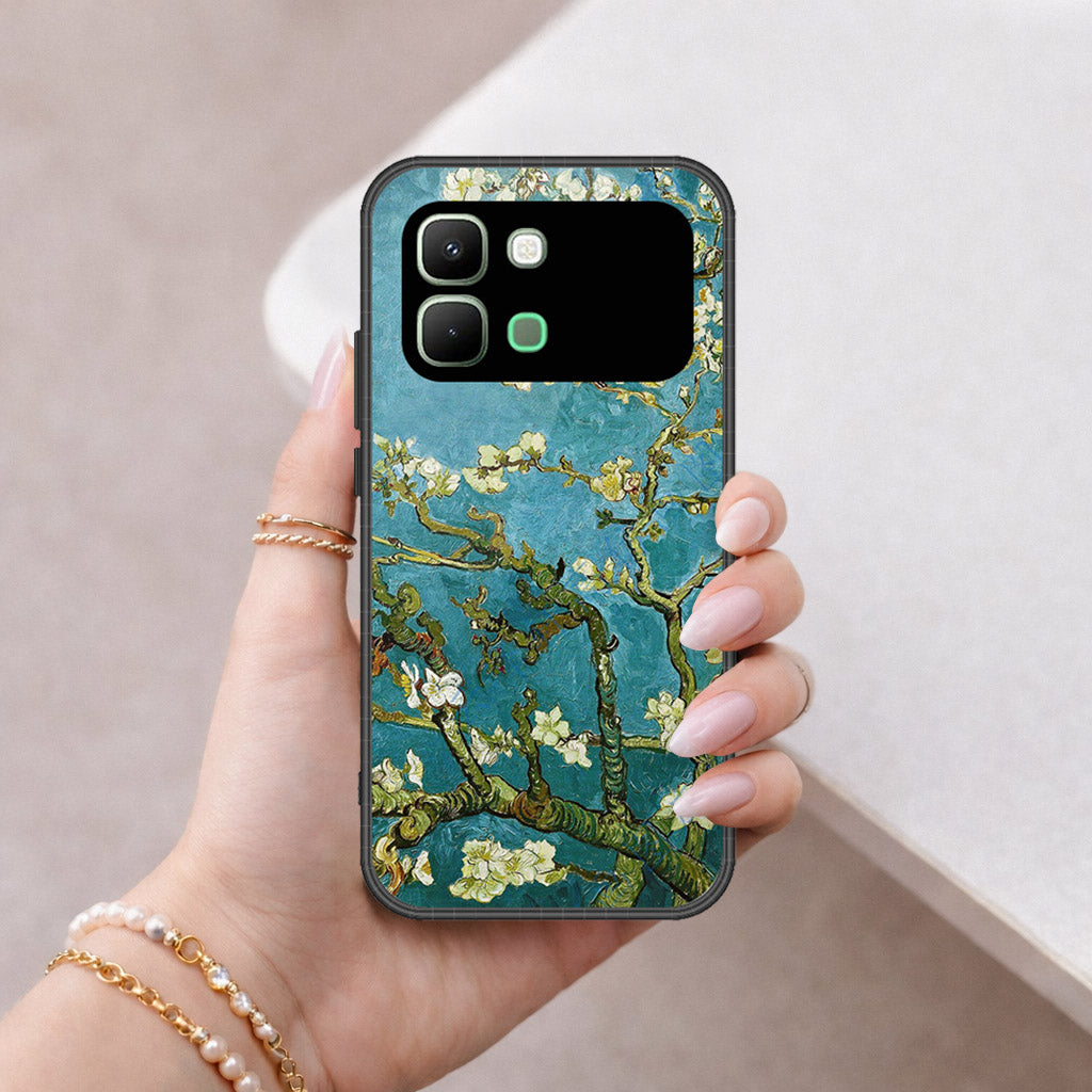 Infinix Note Edge Cover - Floral Series 2 - HQ Premium Shine Durable Shatterproof Case