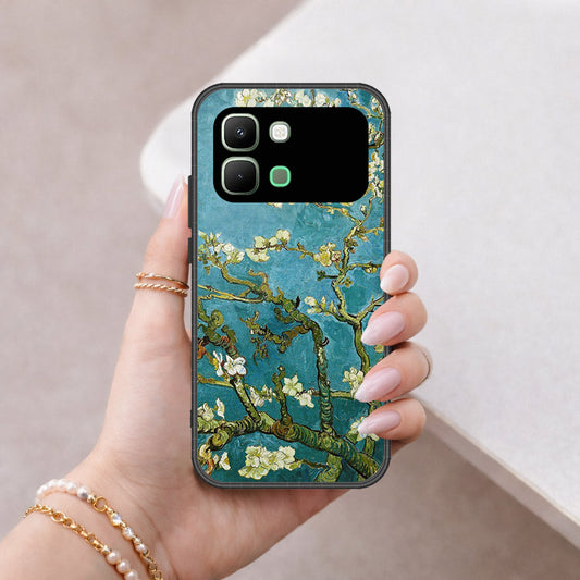 Infinix Note Edge Cover - Floral Series 2 - HQ Premium Shine Durable Shatterproof Case
