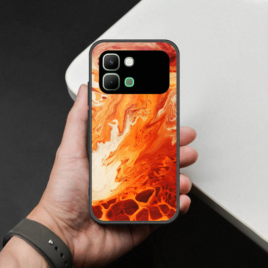 Infinix Note Edge Cover - Mystic Marble Series - HQ Premium Shine Durable Shatterproof Case