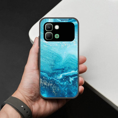 Infinix Note Edge Cover - Mystic Marble Series - HQ Premium Shine Durable Shatterproof Case