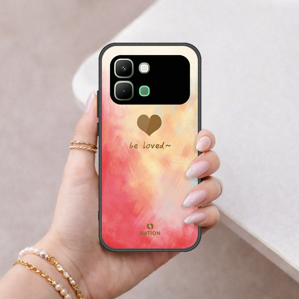 Infinix Note Edge Cover - Onation Heart Series - HQ Premium Shine Durable Shatterproof Case