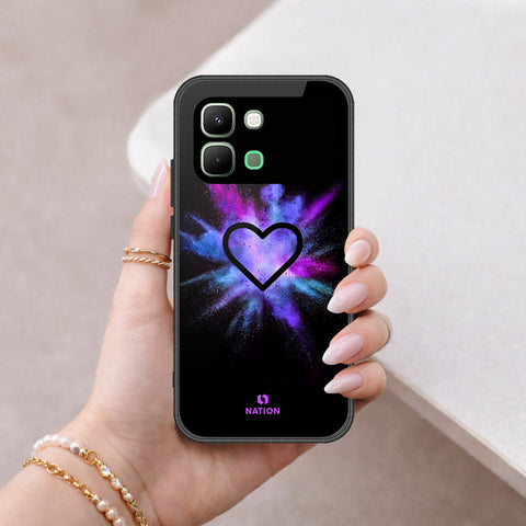 Infinix Note Edge Cover - Onation Heart Series - HQ Premium Shine Durable Shatterproof Case