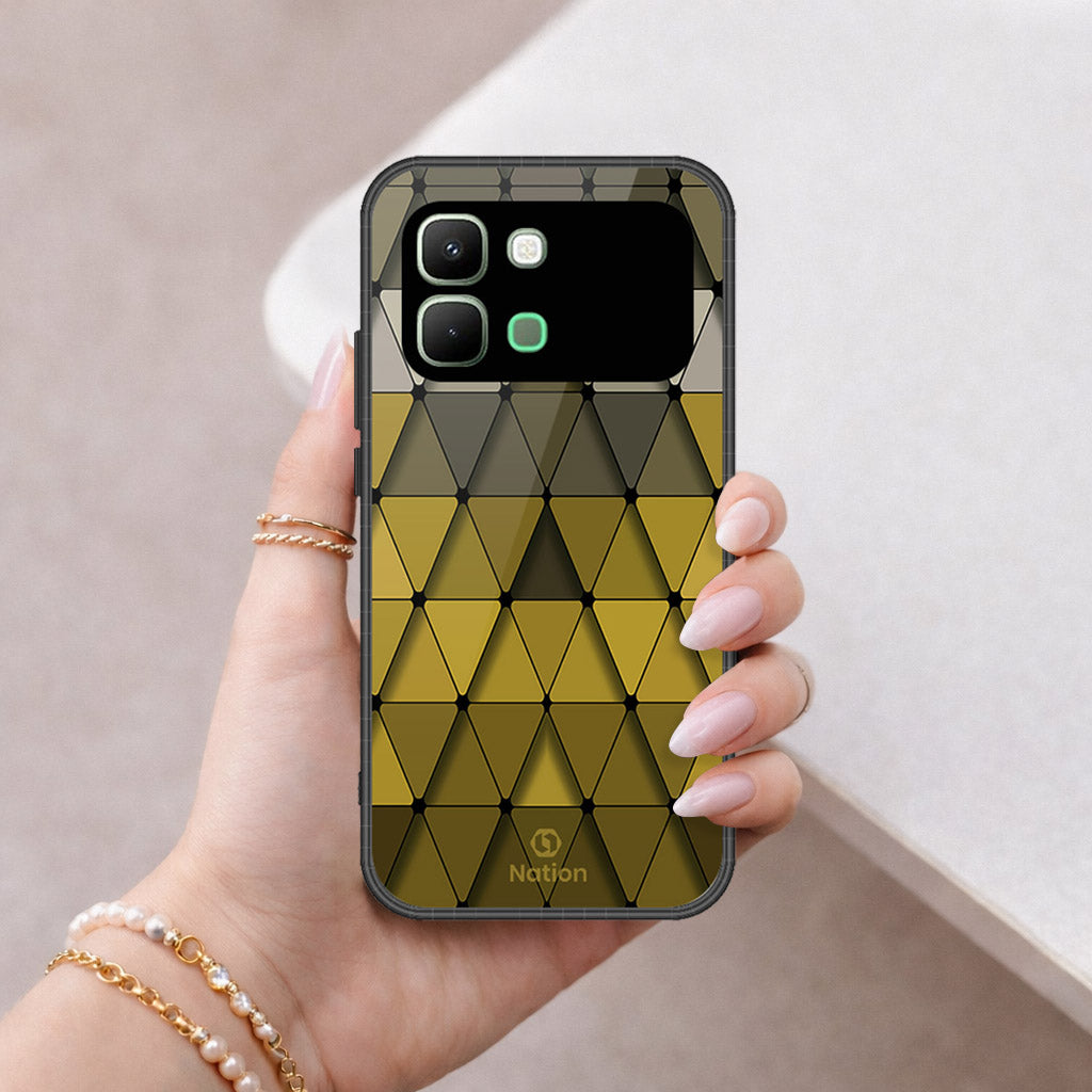 Infinix Note Edge Cover - Onation Pyramid Series - HQ Premium Shine Durable Shatterproof Case
