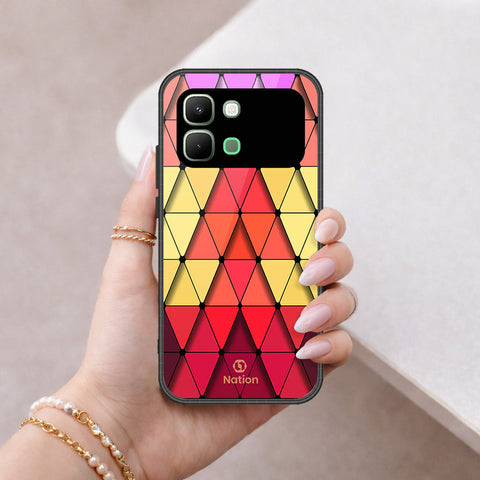 Infinix Note Edge Cover - Onation Pyramid Series - HQ Premium Shine Durable Shatterproof Case