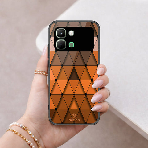 Infinix Note Edge Cover - Onation Pyramid Series - HQ Premium Shine Durable Shatterproof Case