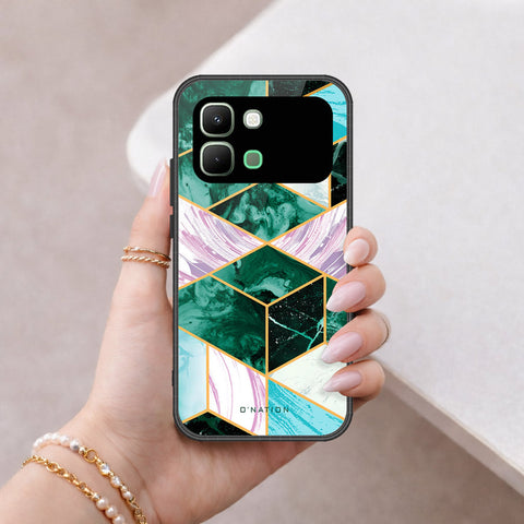 Infinix Note Edge Cover - O'Nation Shades of Marble Series - HQ Premium Shine Durable Shatterproof Case