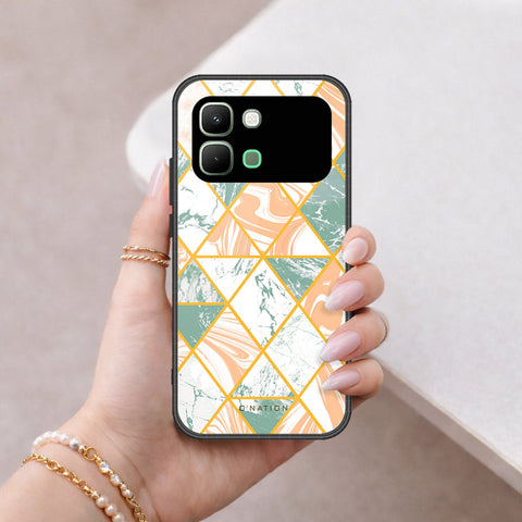 Infinix Note Edge Cover - O'Nation Shades of Marble Series - HQ Premium Shine Durable Shatterproof Case