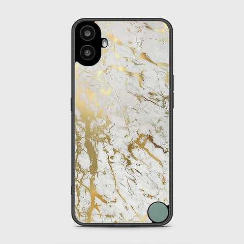 Nothing CMF Phone 1 - White Marble Series - HQ Premium Shine Durable Shatterproof Case