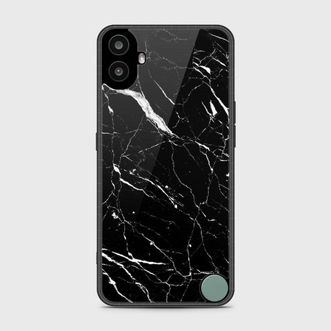 Nothing CMF Phone 1 - Black Marble Series - HQ Premium Shine Durable Shatterproof Case
