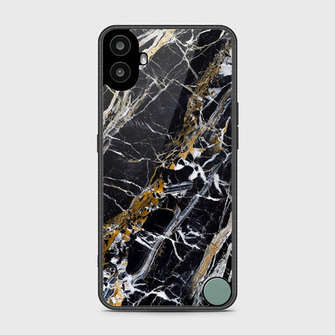 Nothing CMF Phone 1 - Black Marble Series - HQ Premium Shine Durable Shatterproof Case