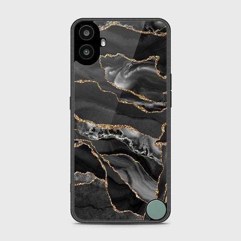 Nothing CMF Phone 1 - Black Marble Series - HQ Premium Shine Durable Shatterproof Case