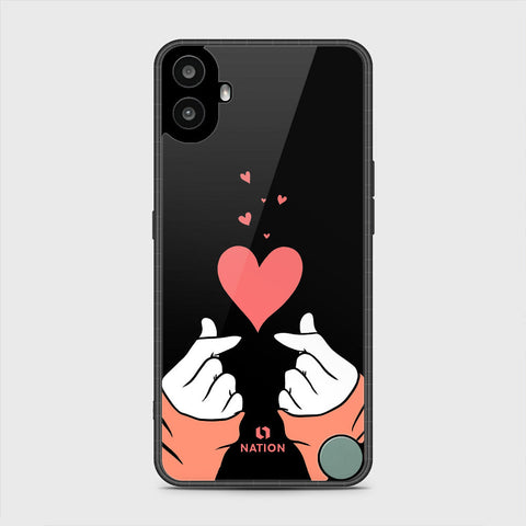 Nothing CMF Phone 1 - Onation Heart Series - HQ Premium Shine Durable Shatterproof Case