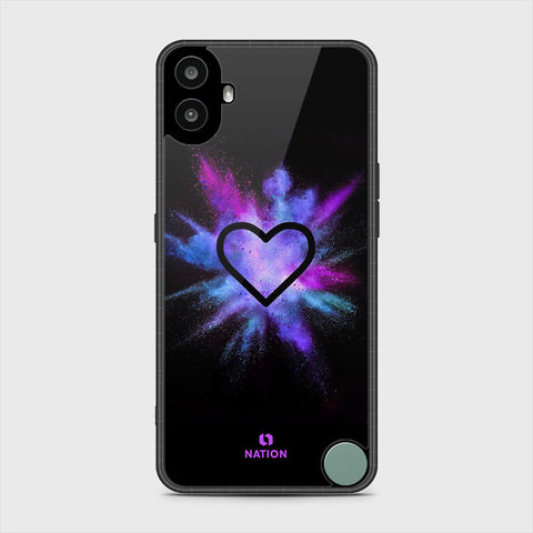 Nothing CMF Phone 1 - Onation Heart Series - HQ Premium Shine Durable Shatterproof Case