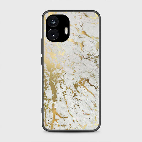 Nothing Phone 2 - White Marble Series - HQ Premium Shine Durable Shatterproof Case