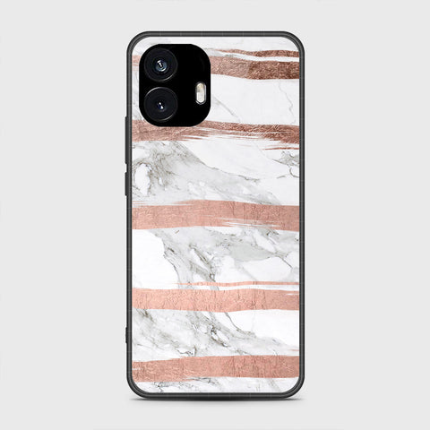 Nothing Phone 2 - White Marble Series - HQ Premium Shine Durable Shatterproof Case