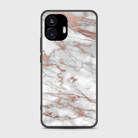 Nothing Phone 2 - White Marble Series 2 - HQ Premium Shine Durable Shatterproof Case