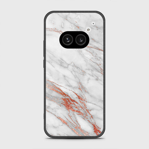 Nothing Phone 2a - White Marble Series - HQ Premium Shine Durable Shatterproof Case