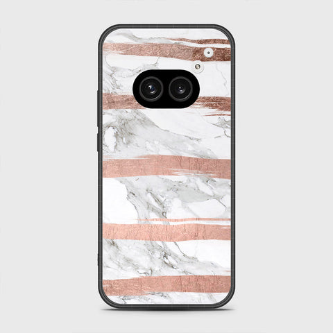 Nothing Phone 2a - White Marble Series - HQ Premium Shine Durable Shatterproof Case
