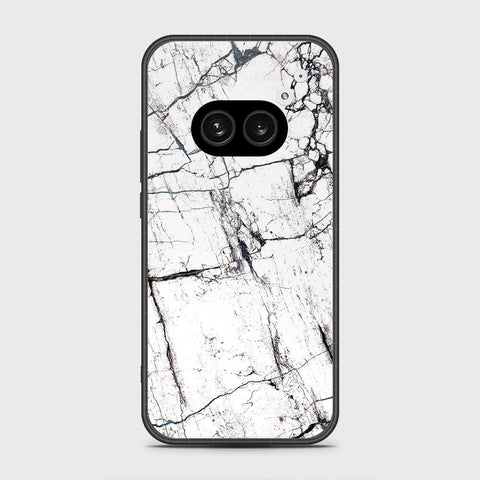 Nothing Phone 2a - White Marble Series 2 - HQ Premium Shine Durable Shatterproof Case