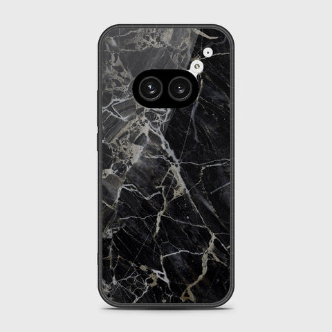 Nothing Phone 2a Plus - Black Marble Series - HQ Premium Shine Durable Shatterproof Case