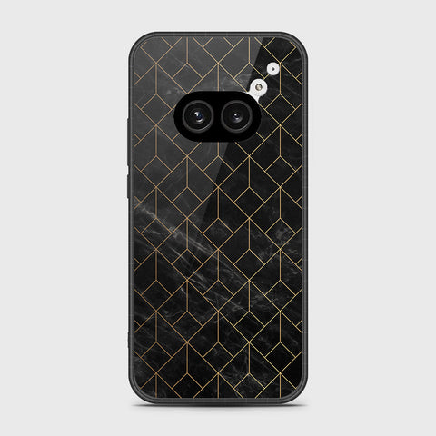 Nothing Phone 2a Plus - Black Marble Series - HQ Premium Shine Durable Shatterproof Case